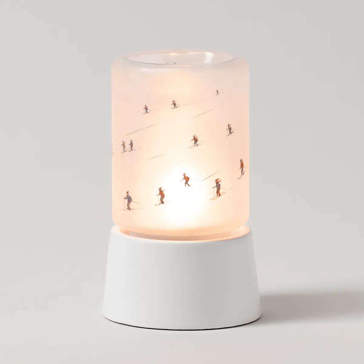 Powder Day Scentsy Mini Warmer with Tabletop Base 2026 Powder Day Scentsy Mini Warmer with Tabletop Base