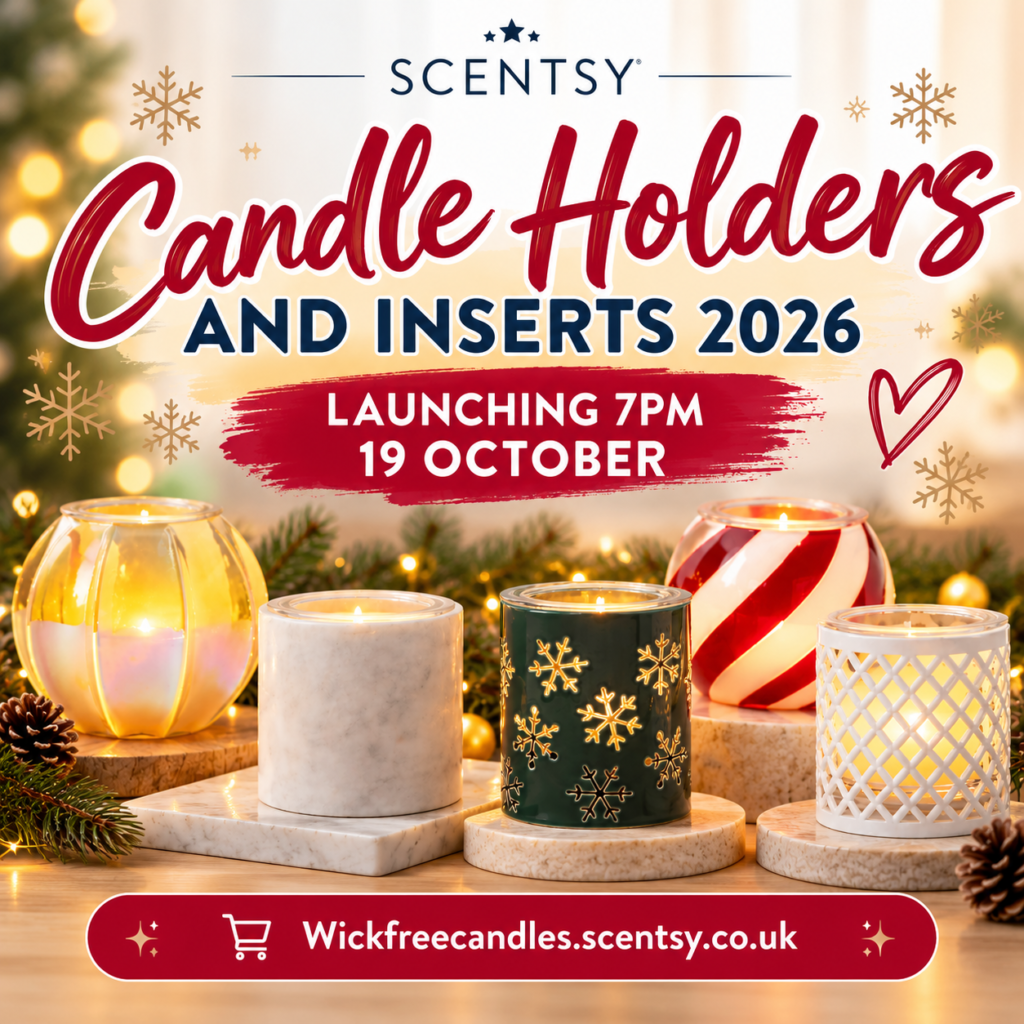 Scentsy Candle Holders and Inserts 2026 UK: Launch Date, Prices and Scents 2026 Scentsy Candle Holders and Inserts 2026 SQUARE