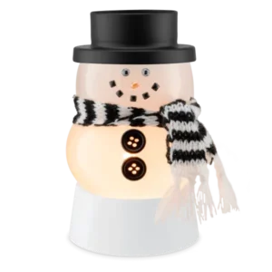 Snow Cute Scentsy Mini Warmer with Tabletop Base