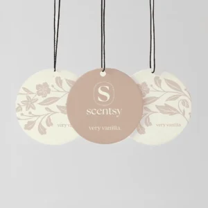 Very Vanilla Scentsy Car Circle 3-Pack