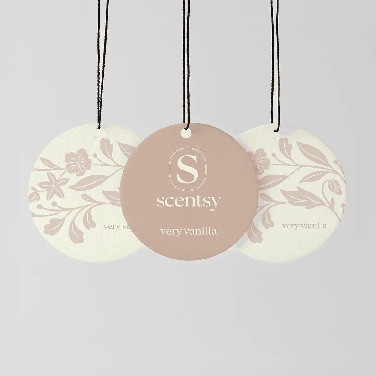 Very Vanilla Scentsy Car Circle 3-Pack 2026 Very Vanilla Scentsy Car Circle 3-Pack