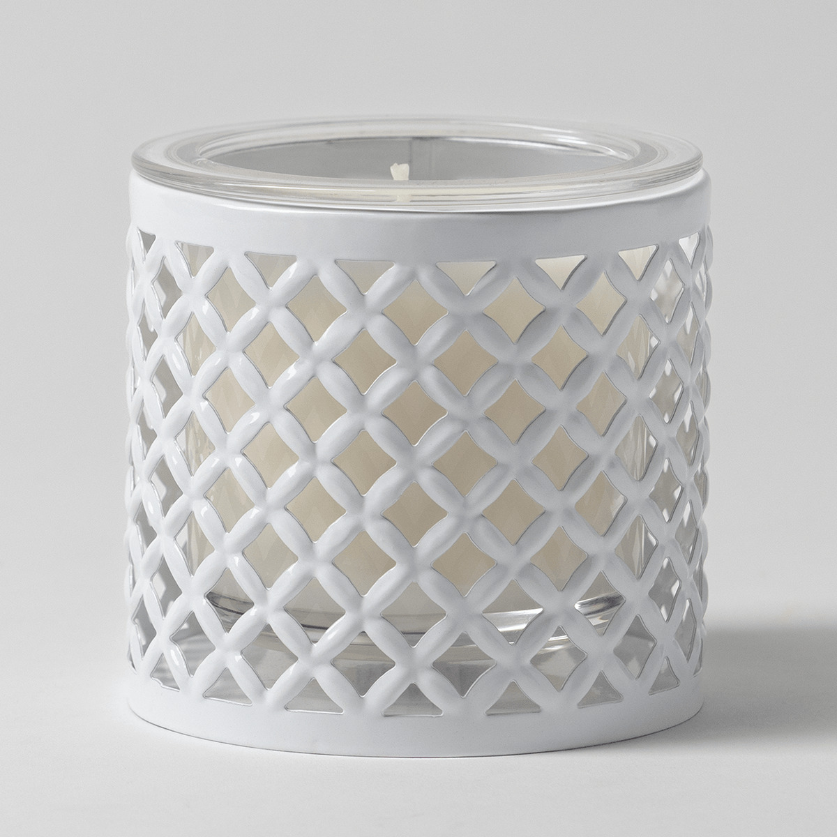 White Trellis Scentsy Candle Holder 2026 white trellis scentsy candle holder UK 2026 product image