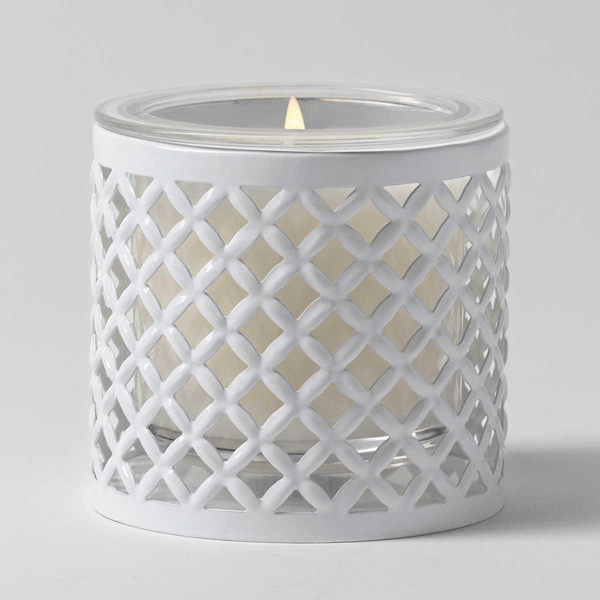 White Trellis Scentsy Candle Holder 2026 white trellis scentsy candle holder UK 2026 product image