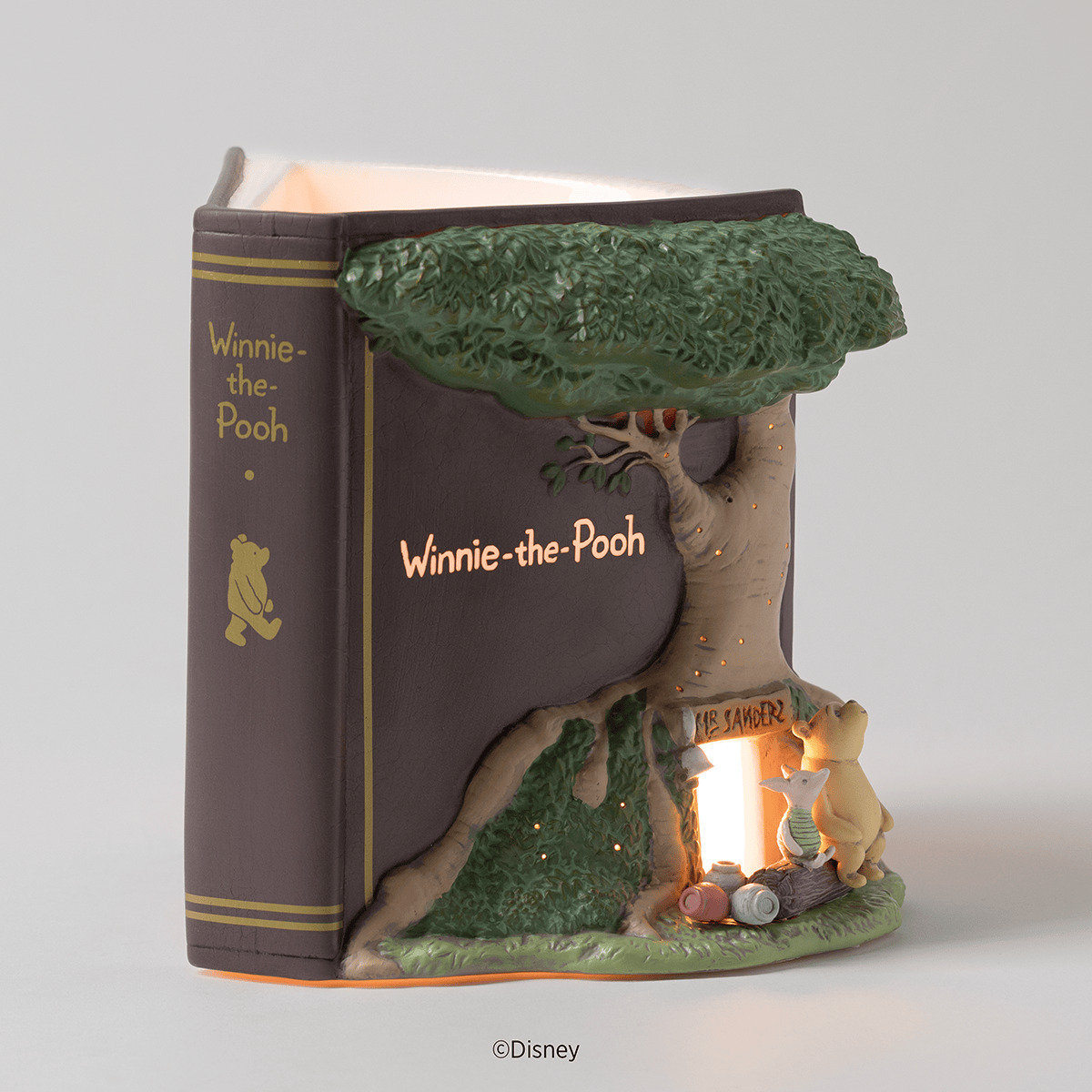 Disney Winnie the Pooh 100 Years of Friendship Scentsy Warmer 2026 Disney Winnie the Pooh 100 Years of Friendship Scentsy Warmer glowing
